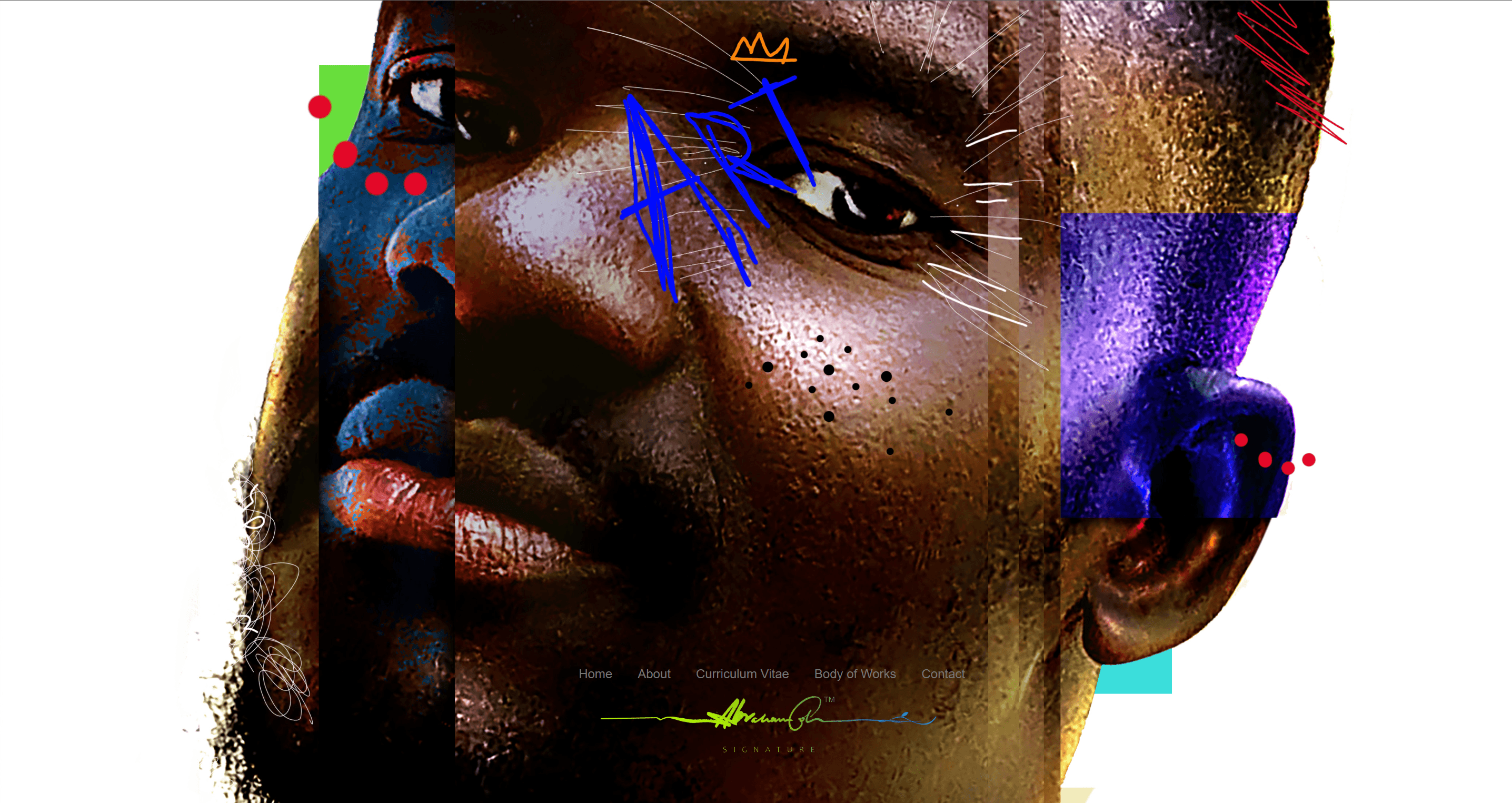 Artist Portfolio Website